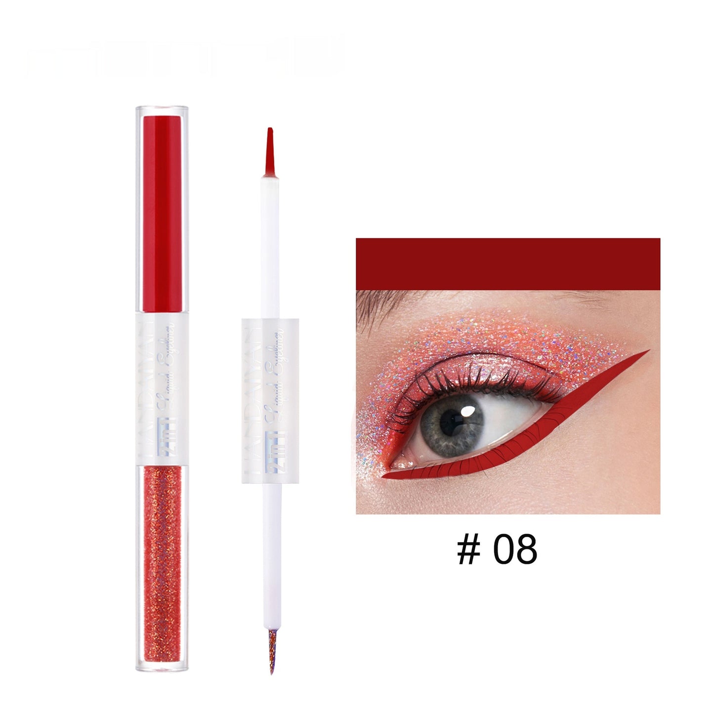 Double-headed Eyeliner Thin Glitter Color