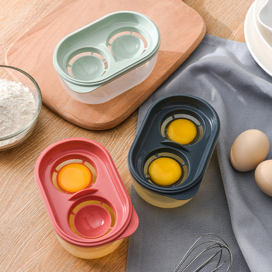 Egg White Egg Yolk Separator With Storage Box Large Capacity