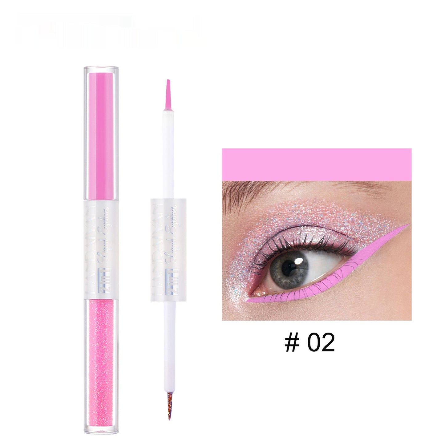 Double-headed Eyeliner Thin Glitter Color